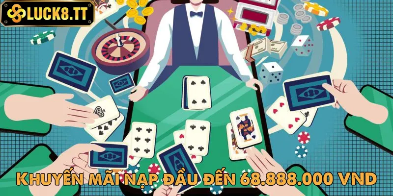 Khuyến mãi khi tham gia chơi casino Luck8